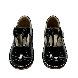 Livie & Luca Patent Leather Bunny Mary Jane Flats Size 8